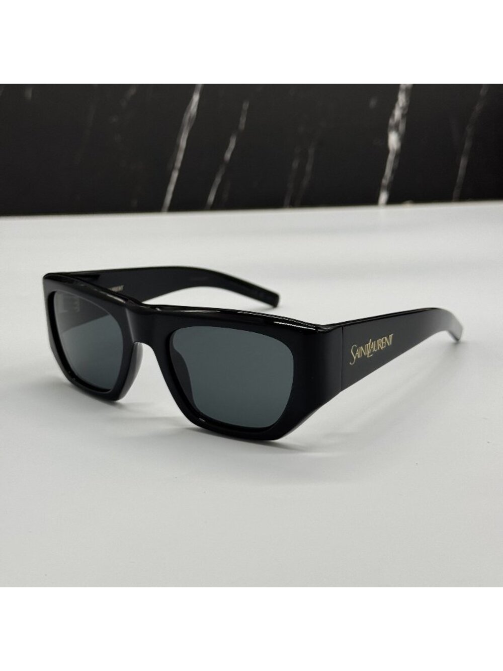 Saint Laurent SL740 005 Black Gray Women Sunglasses